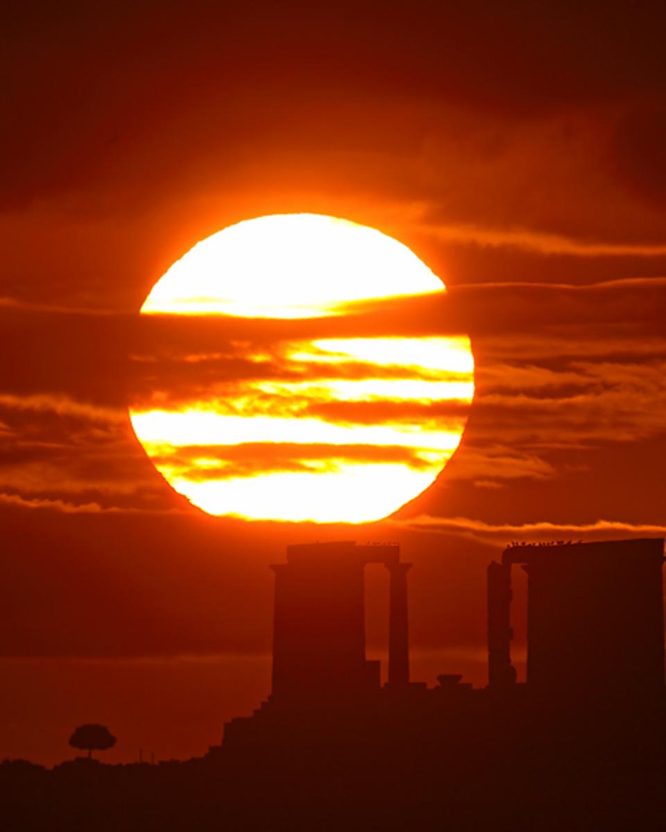 December Sunrise, Cape Sounion