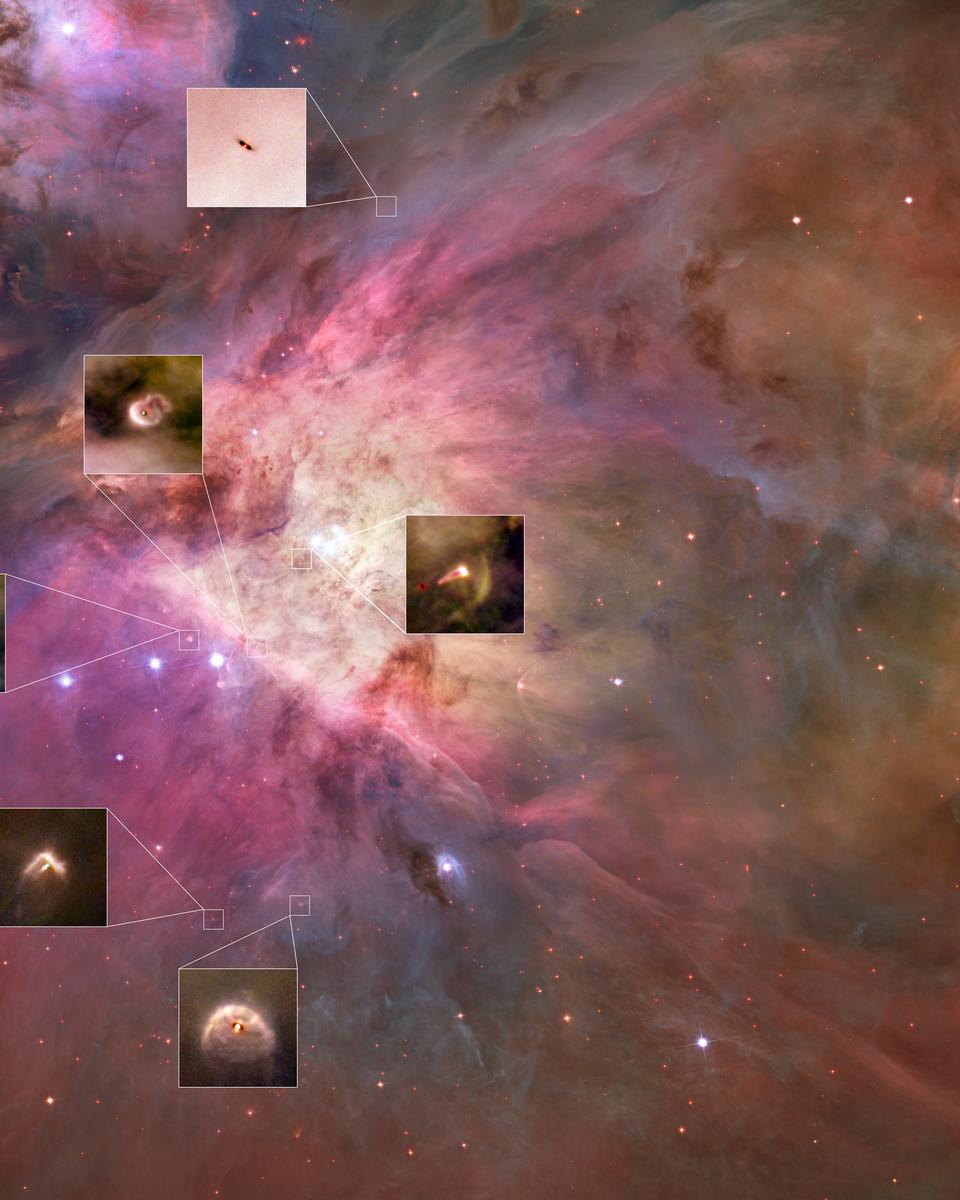 Planetary Systems Now Forming in Orion