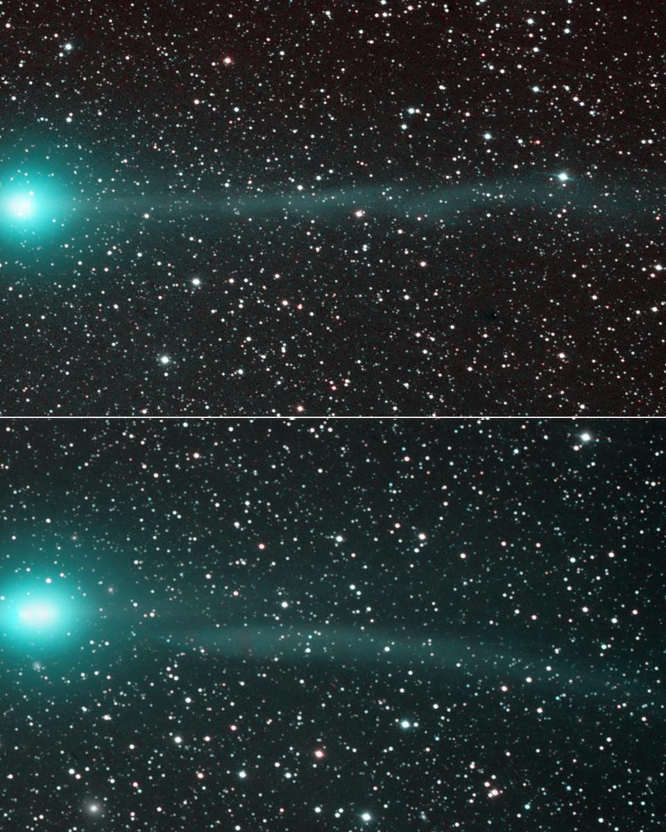Comet Lulin Tails