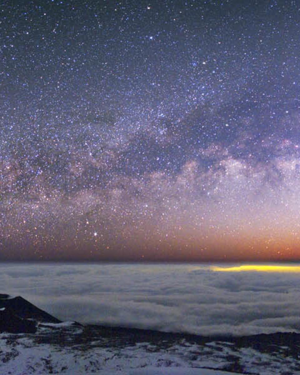 Mauna Kea Milky Way Panorama