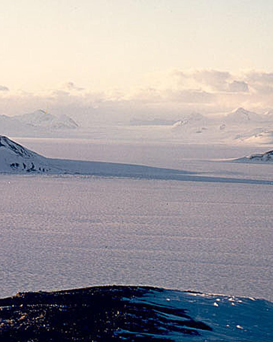 Antarctic Ice Shelf Vista