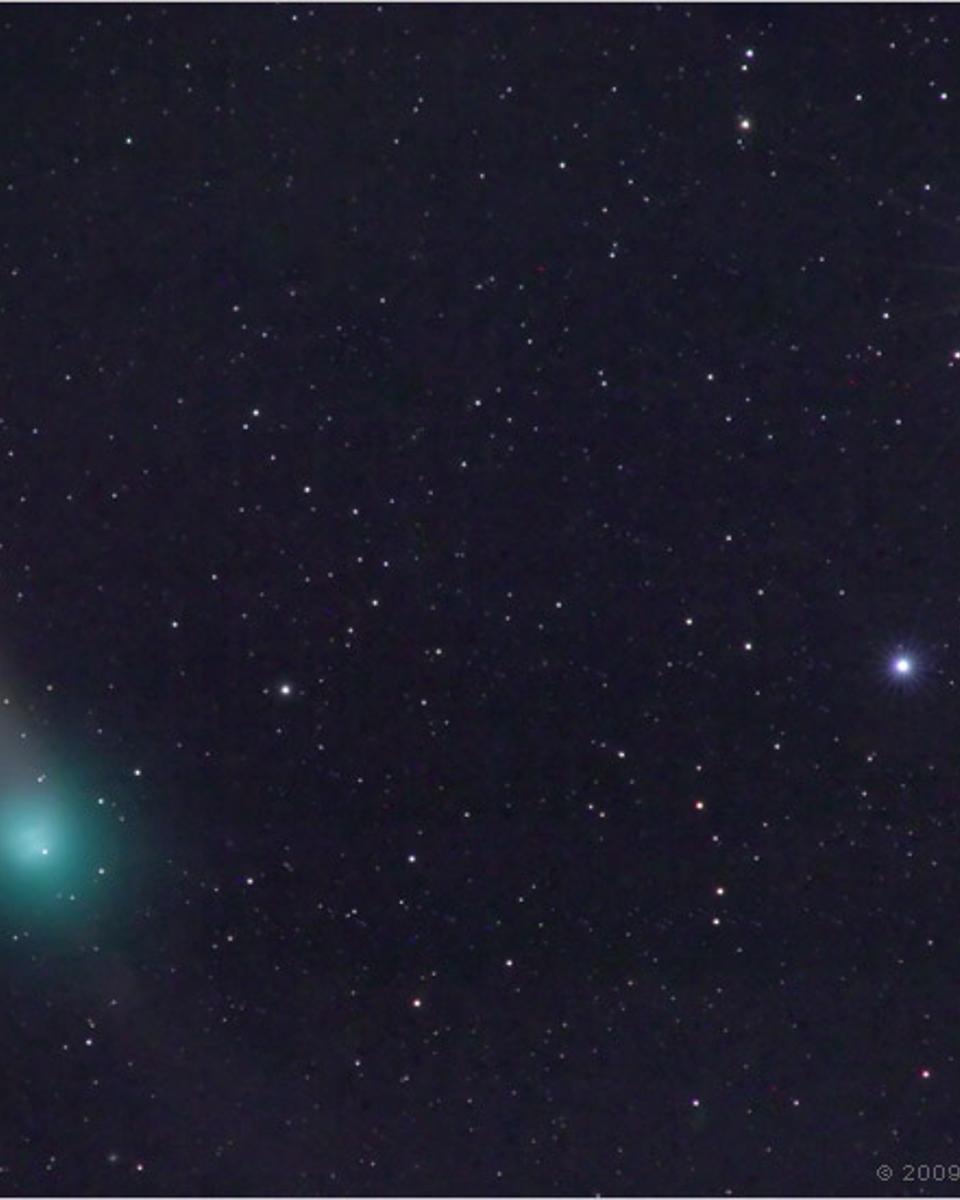 Lulin and Saturn near Opposition