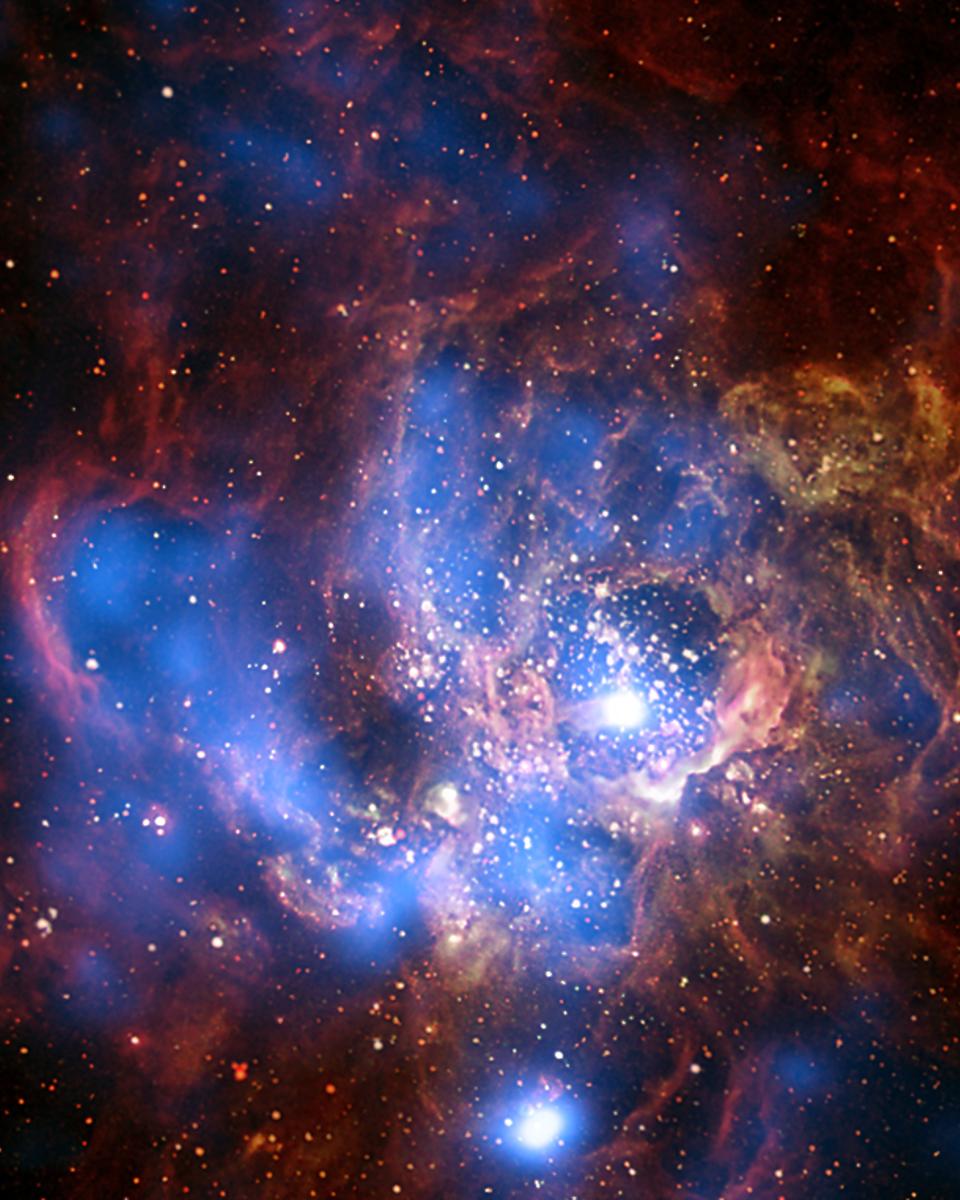 NGC 604: X-rays from a Giant Stellar Nursery