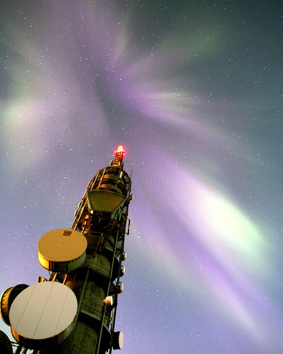 Auroral Corona Over Norway
