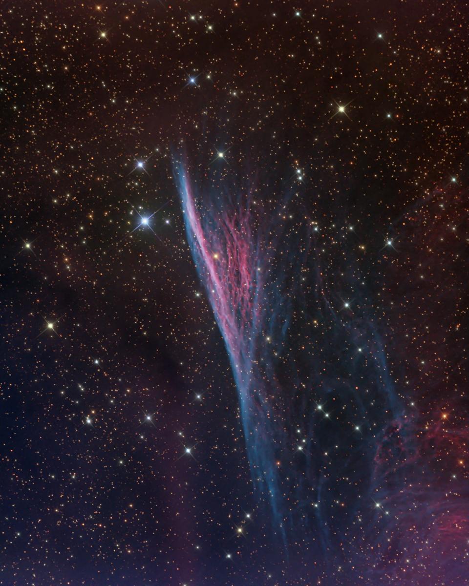 NGC 2736: The Pencil Nebula