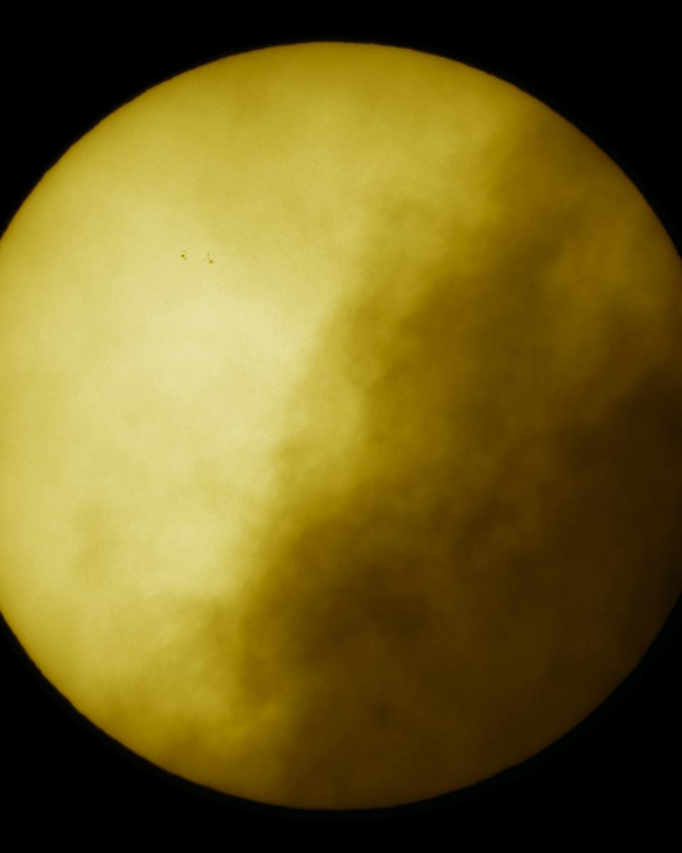 Sunspots on a Cloudy Day