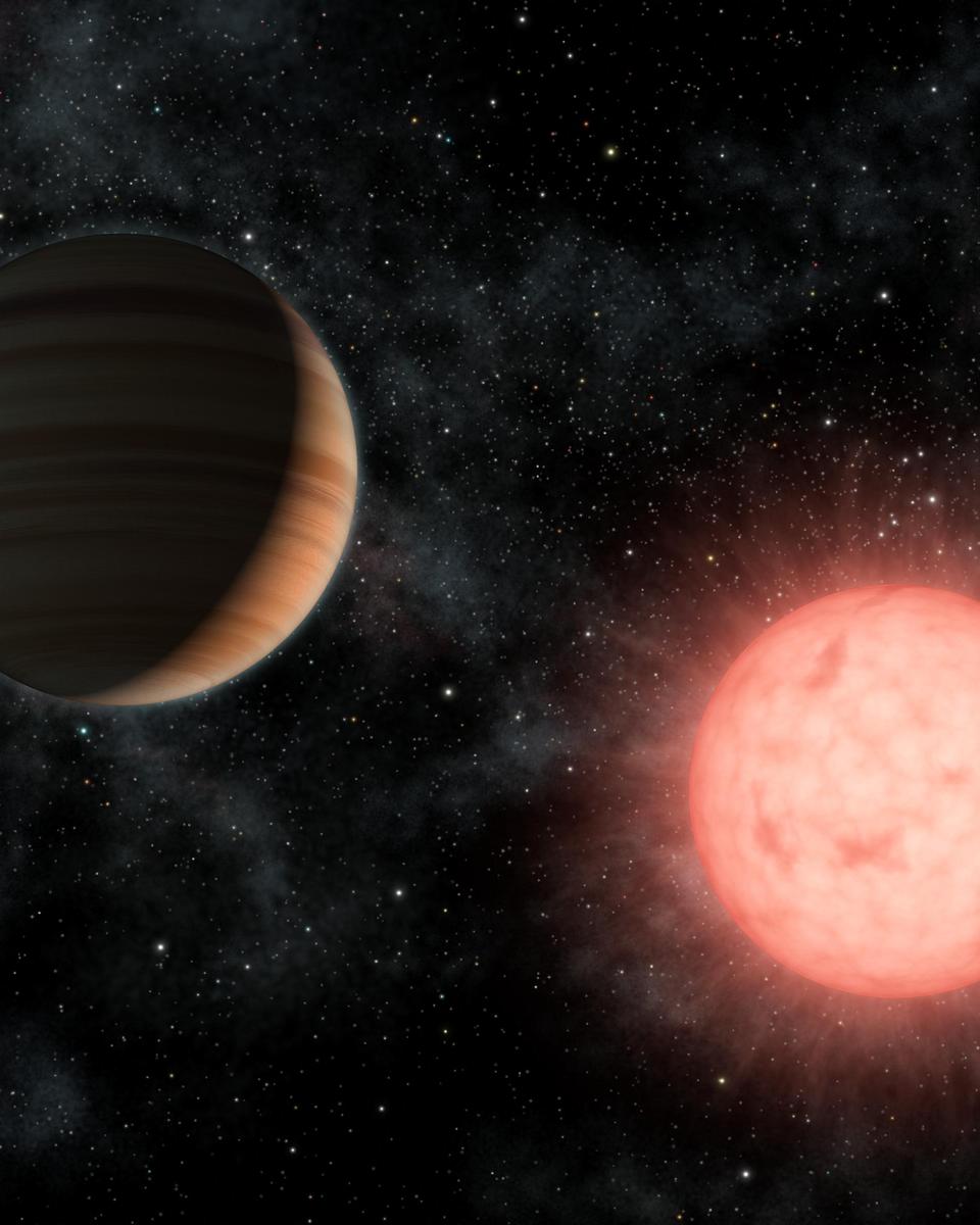 VB 10: A Large Planet Orbiting a Small Star