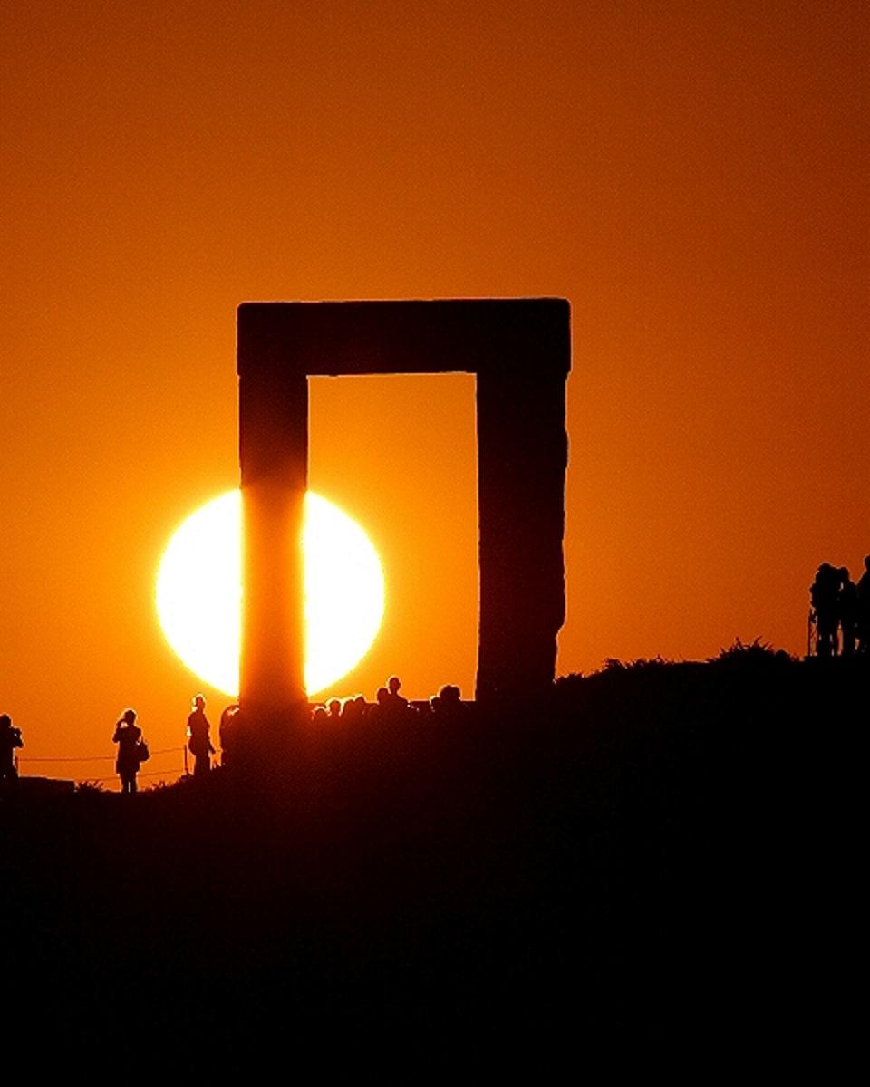 Sunset at the Portara
