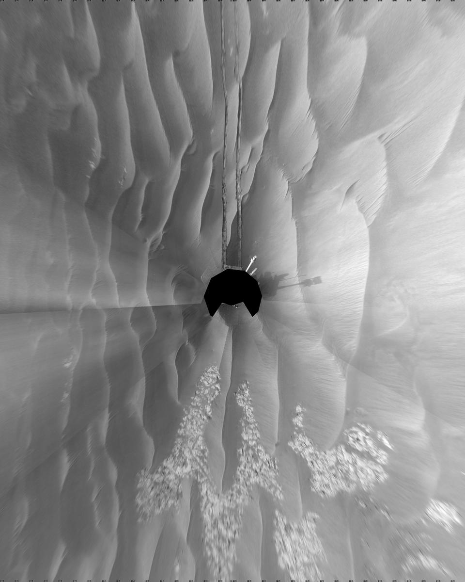 Martian Dunes and the Shadow of Opportunity
