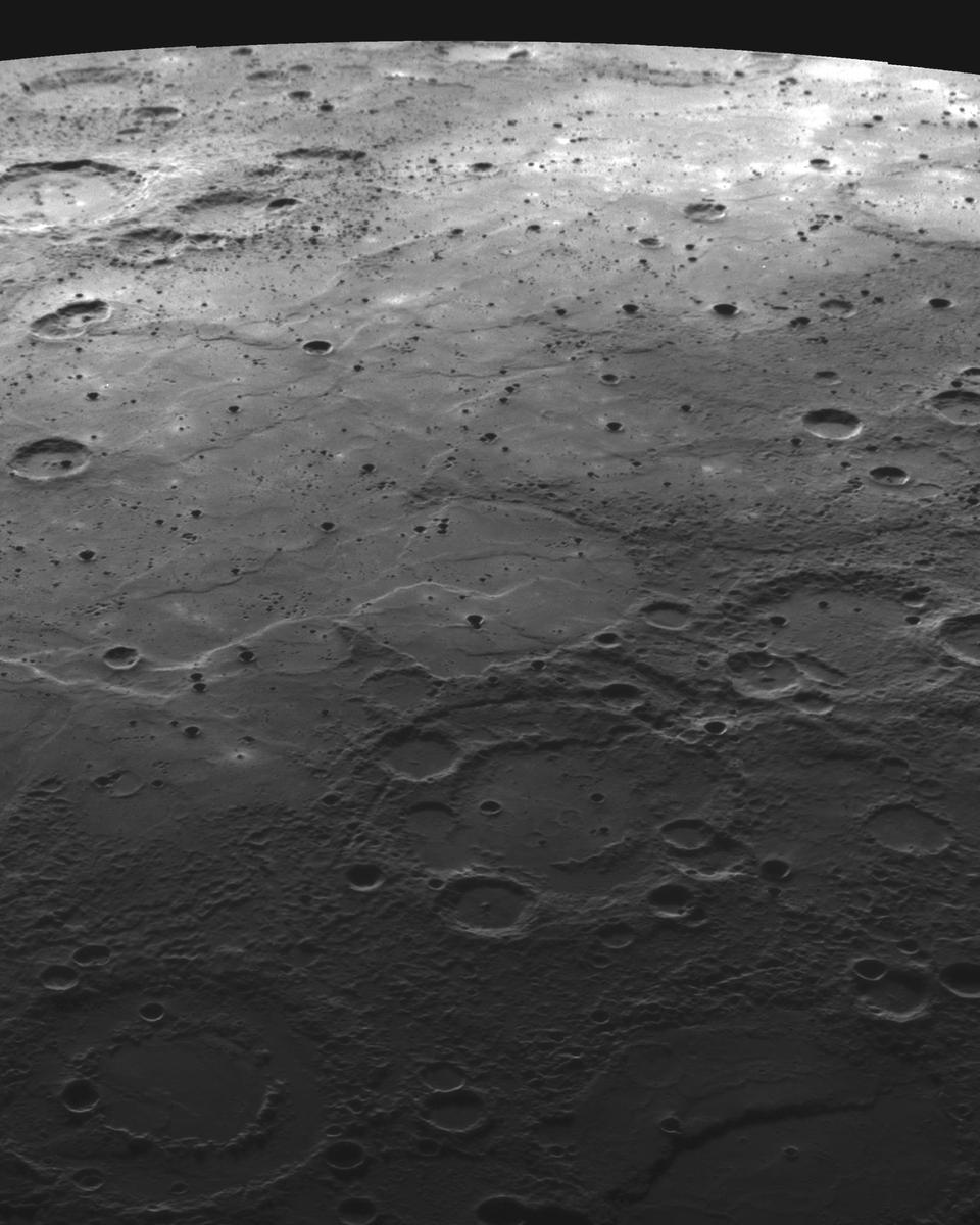 Volcanic Terrain on Mercury