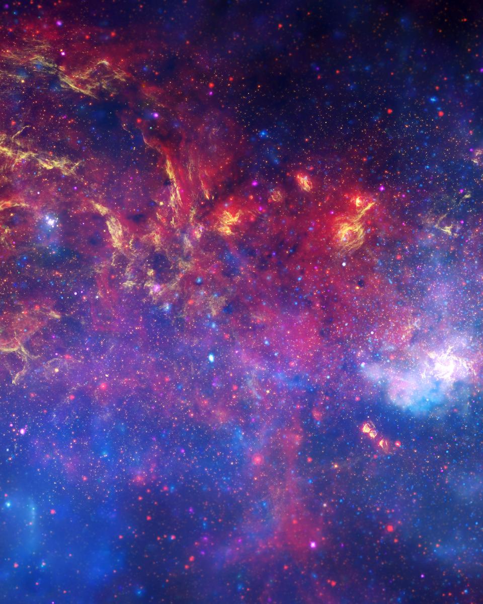 Great Observatories Explore Galactic Center