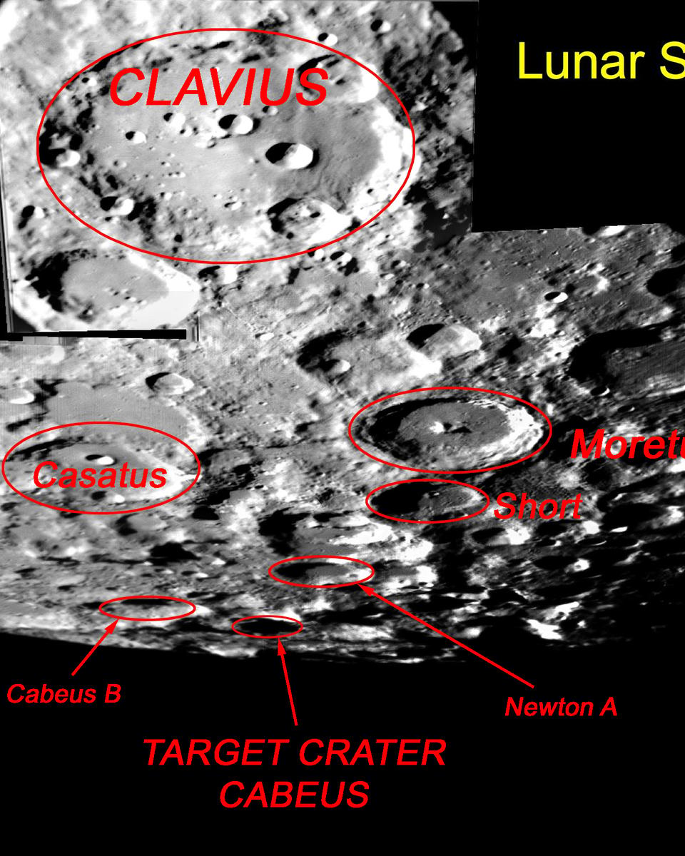 Target Crater Cabeus