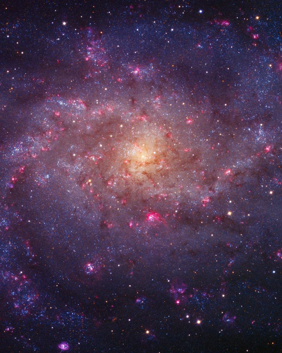 Bright Nebulae of M33