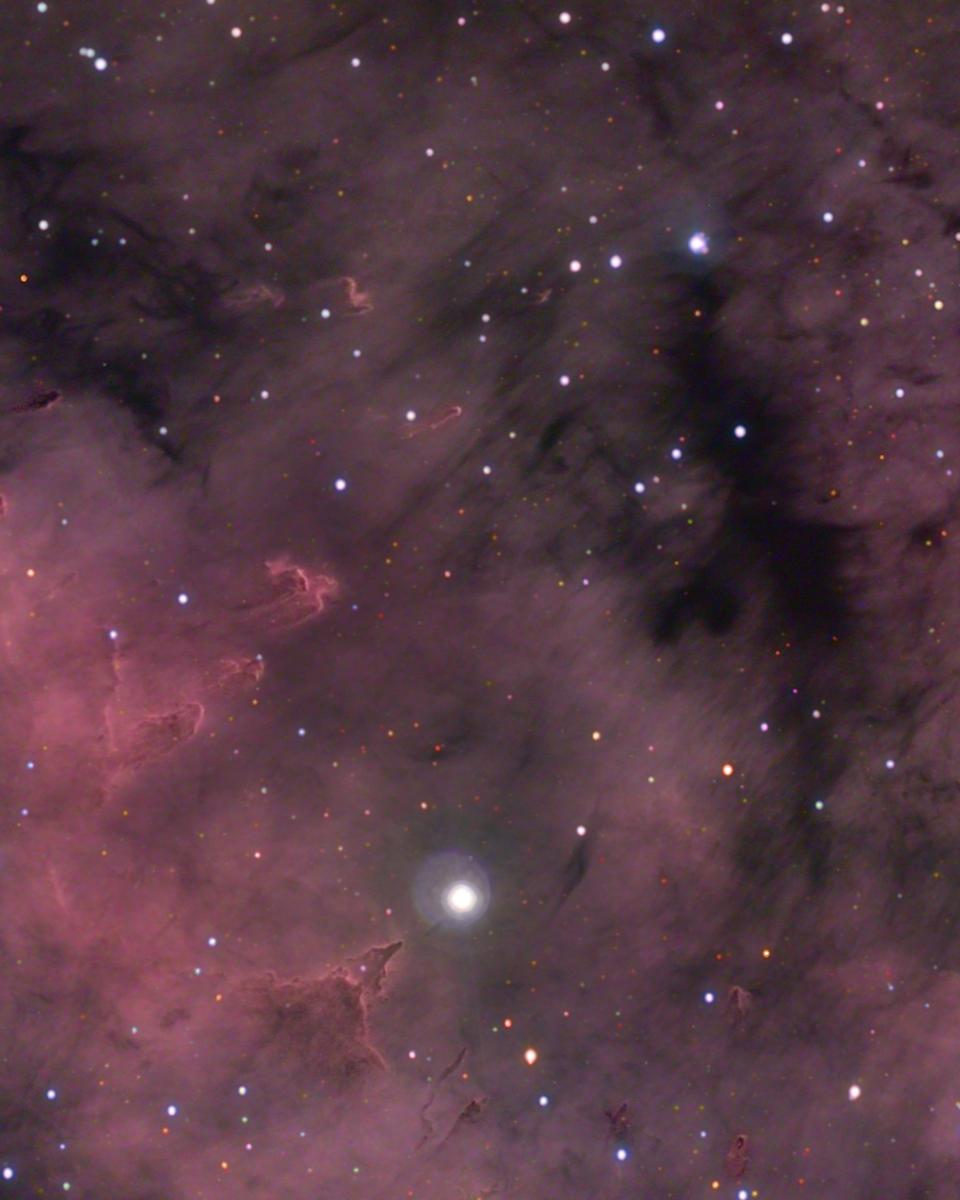 The Star Pillars of Sharpless 171