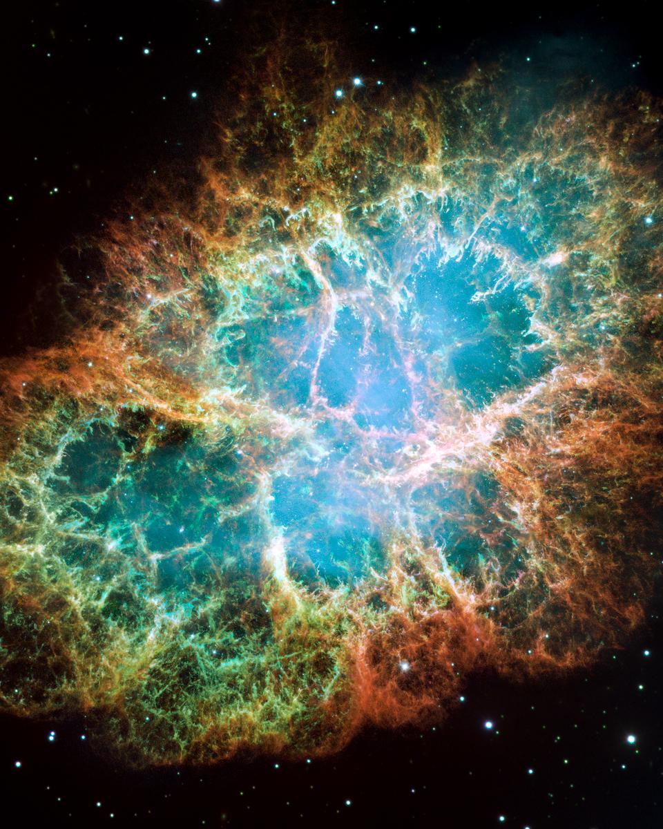 M1: The Crab Nebula from Hubble