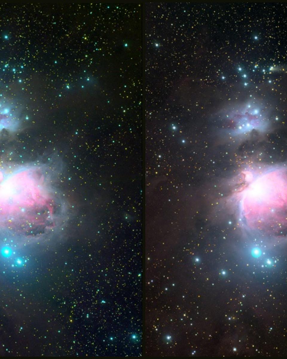 Comet and Orion