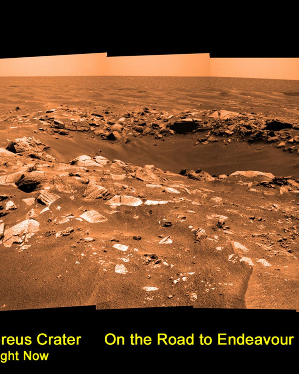 Nereus Crater on Mars