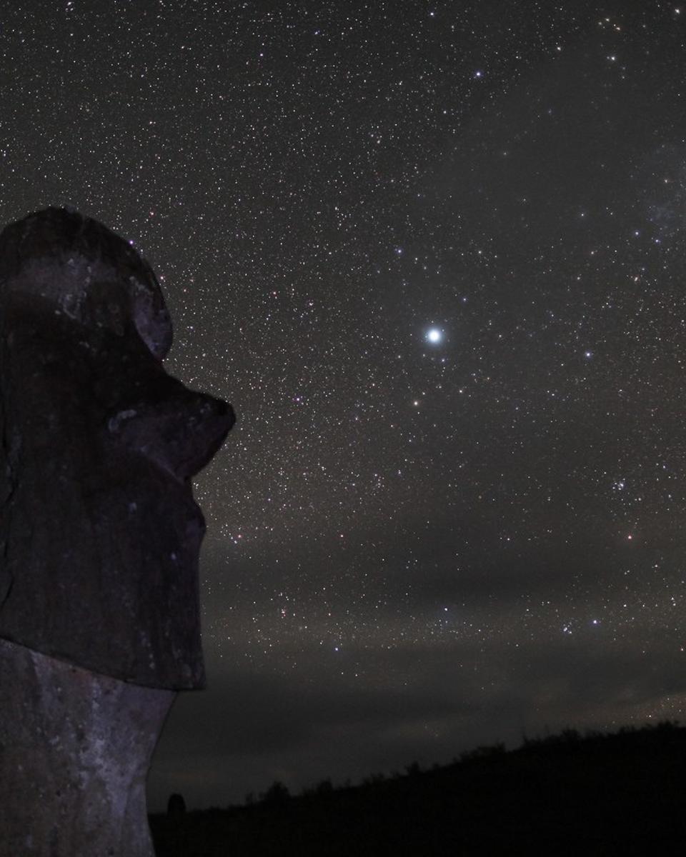 Stars Over Easter Island
