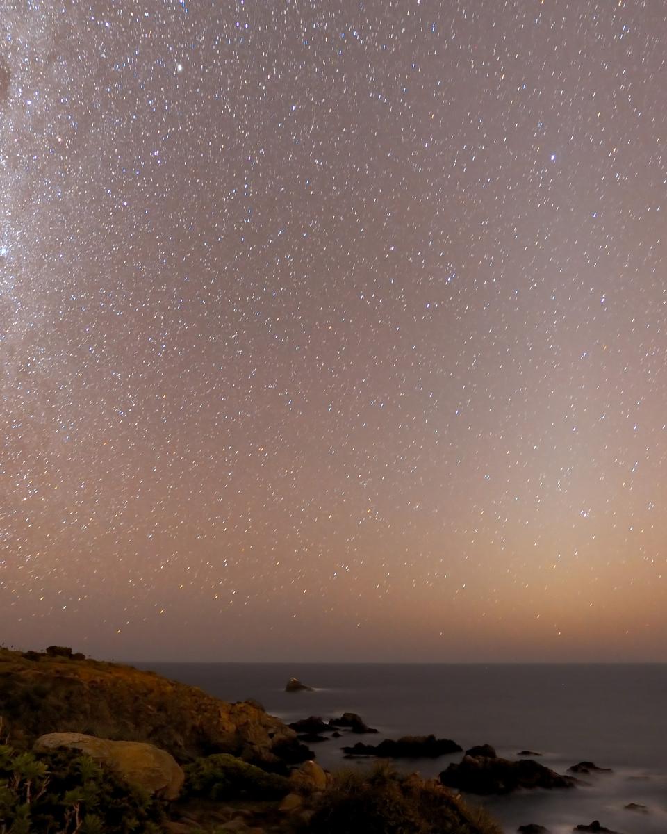 Zodiacal Light Over Laguna Verde