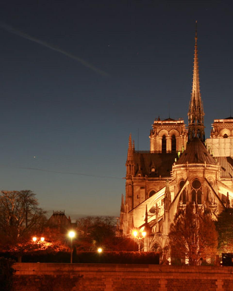 Mercury and Venus Over Paris