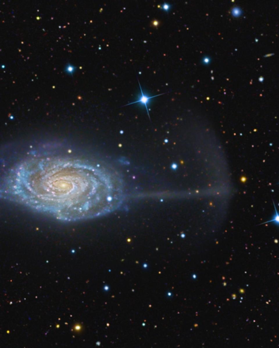 NGC 4651: The Umbrella Galaxy