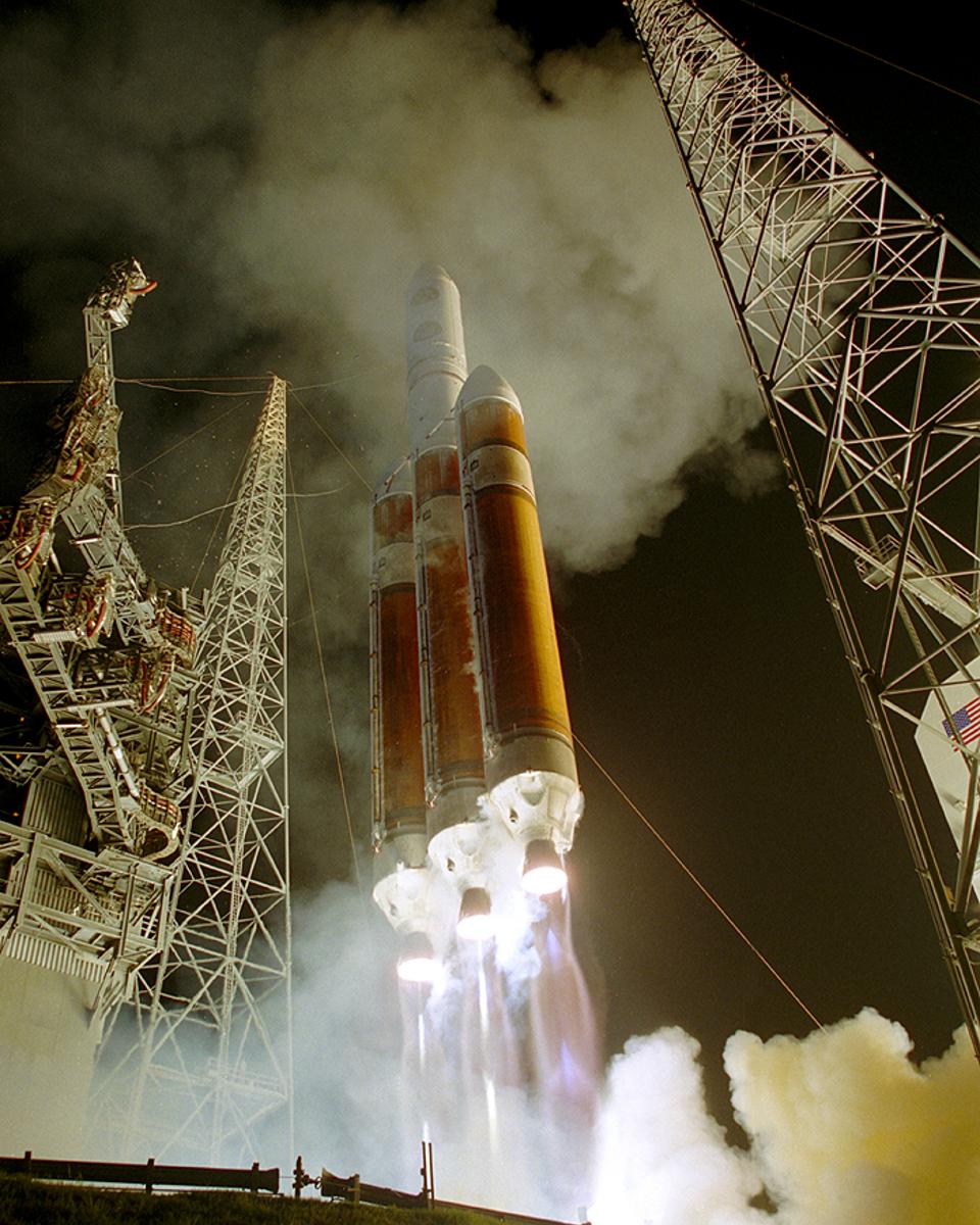 Launch of a Delta IV Heavy