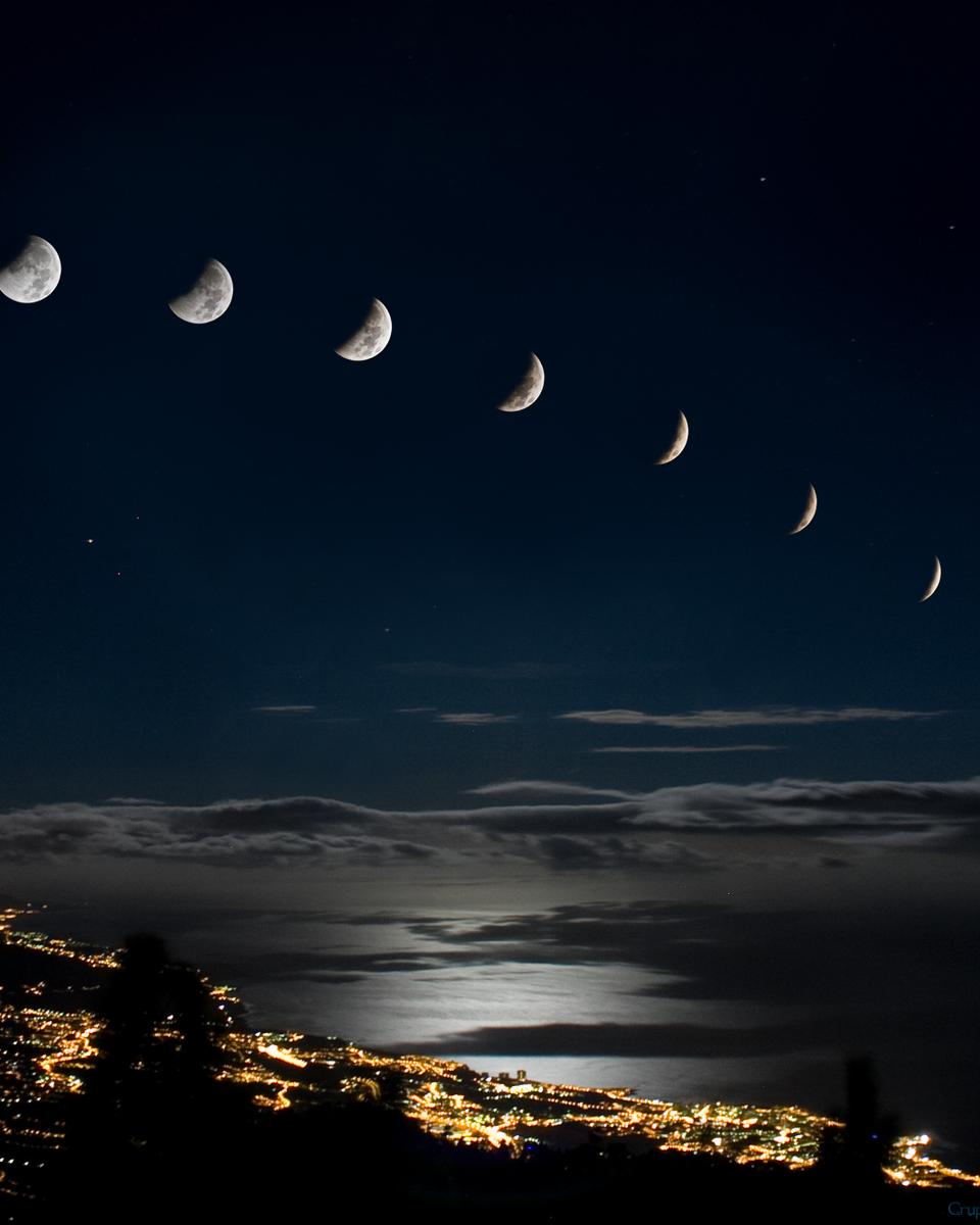 Eclipse at Moonset