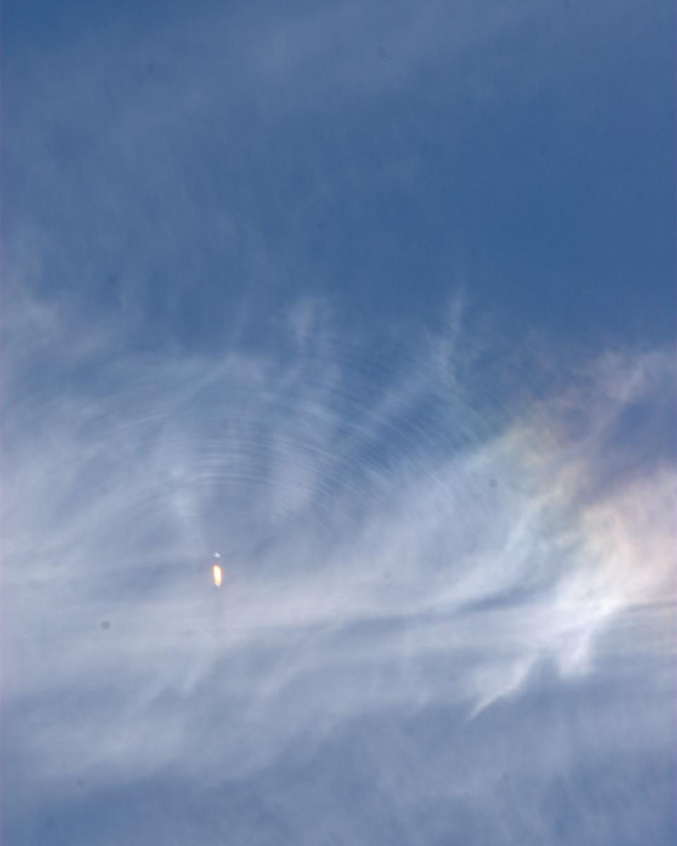 Exceptional Rocket Waves Destroy Sun Dog