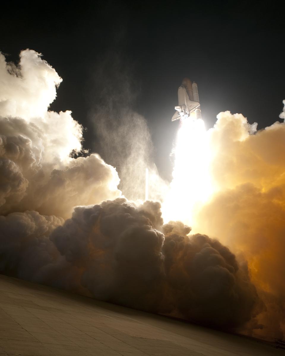 Night Launch of the Space Shuttle Endeavour