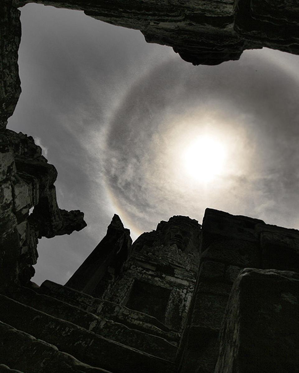 A Sun Halo Over Cambodia