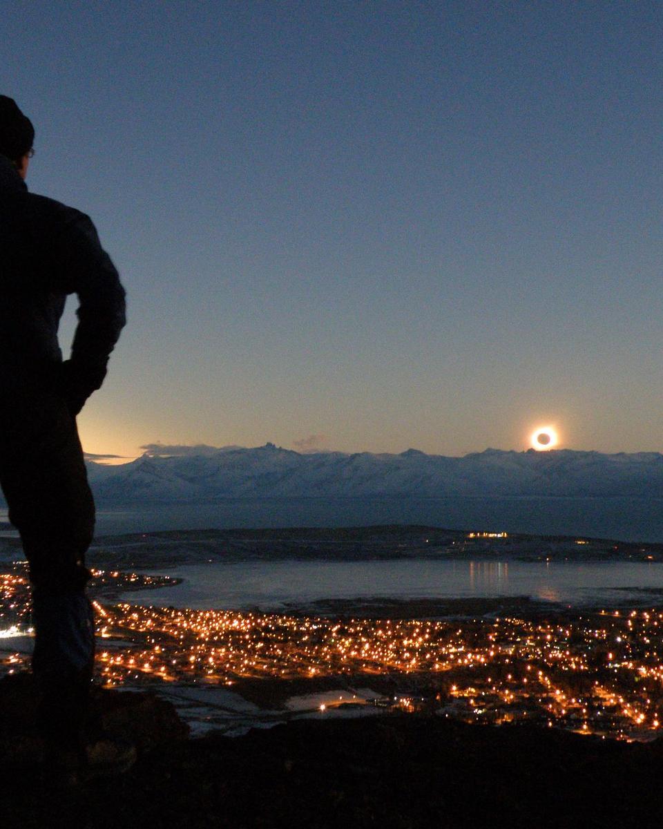 Andes Sunset Eclipse