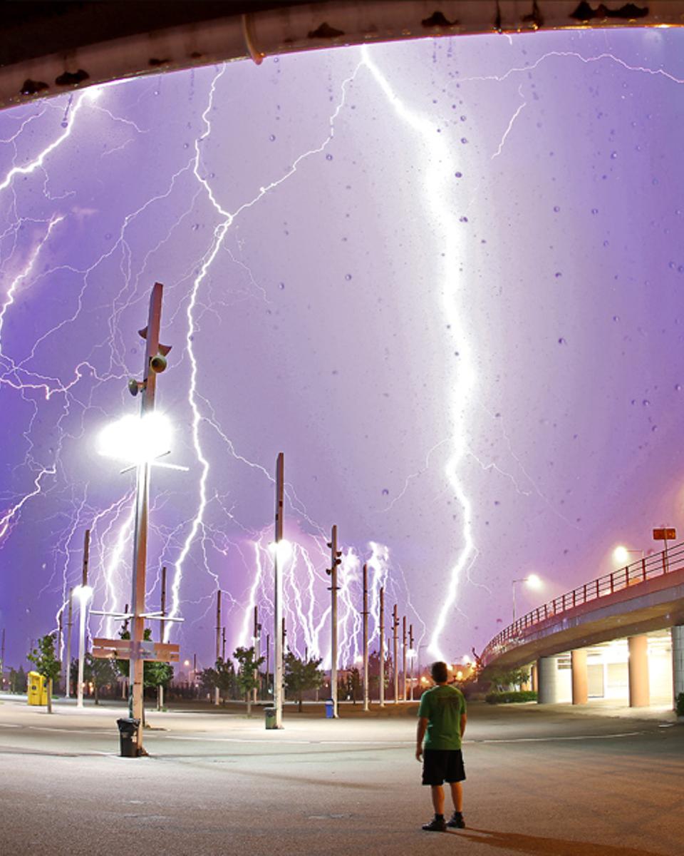 Lightning Over Athens