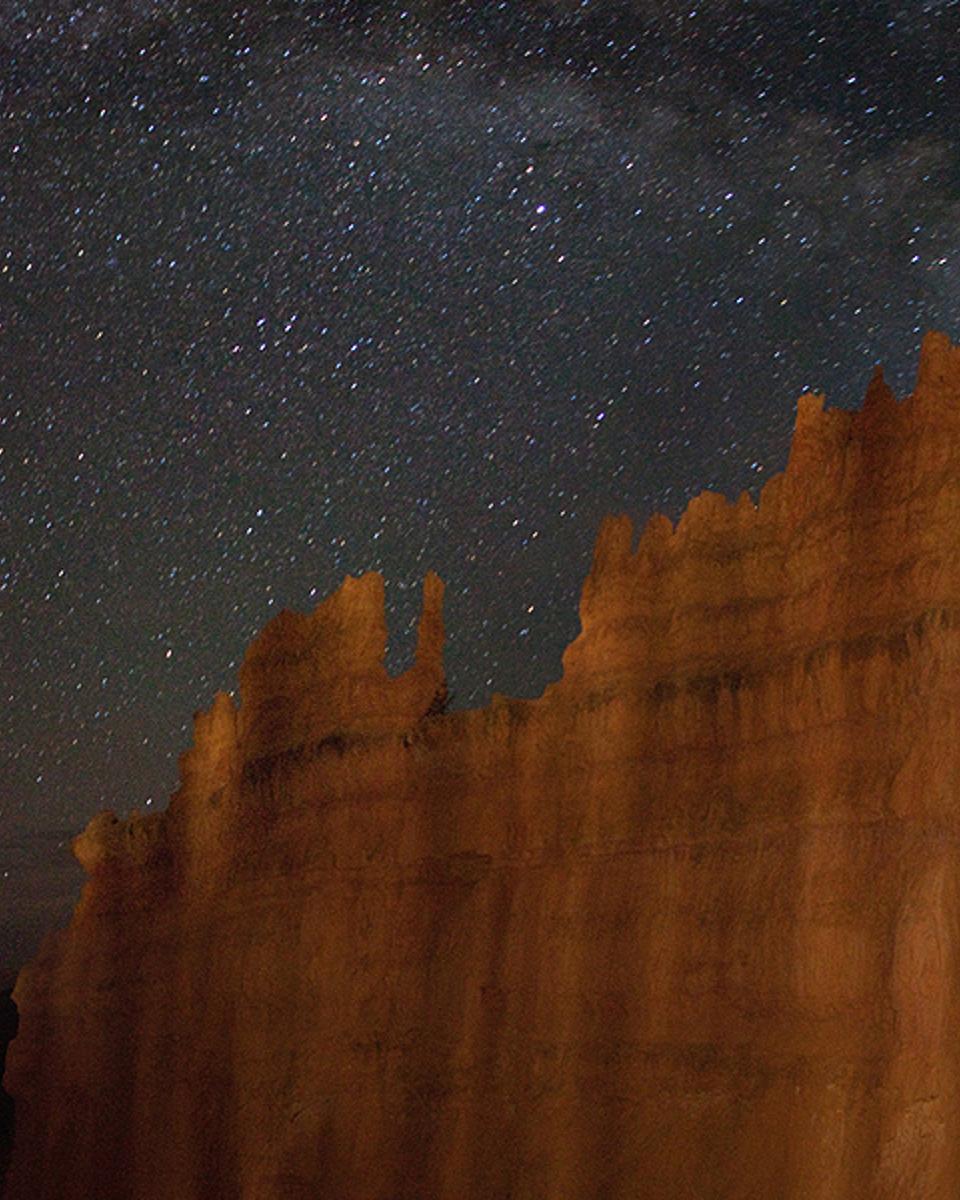 The Milky Way Over Bryce Canyon