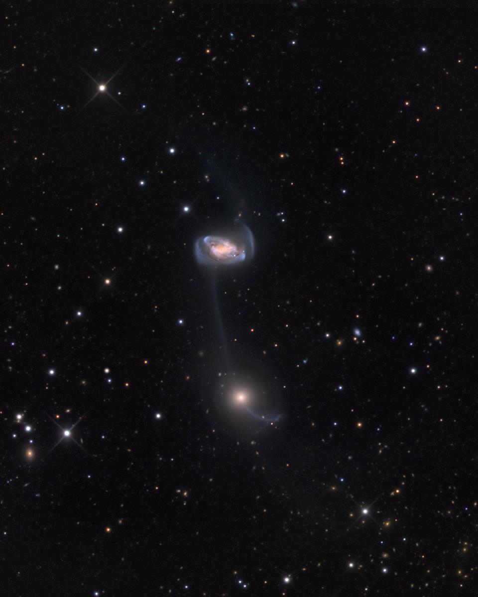 Galaxies on a String