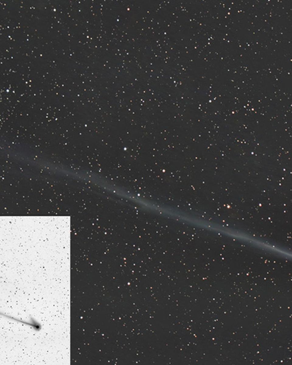 Comet McNaught Passes NGC 1245