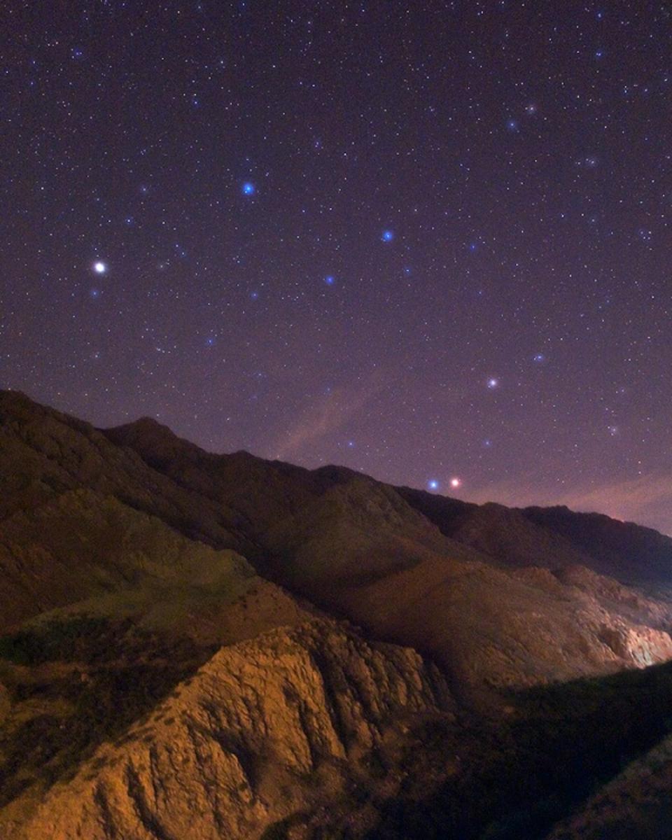 Regulus and the Red Planet