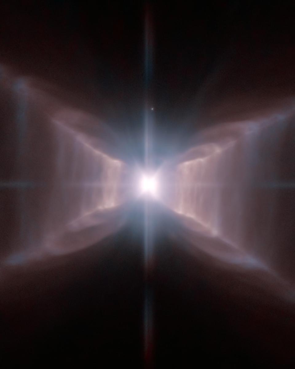 The Red Rectangle Nebula from Hubble