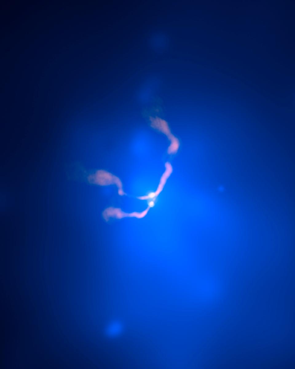 Binary Black Hole in 3C 75