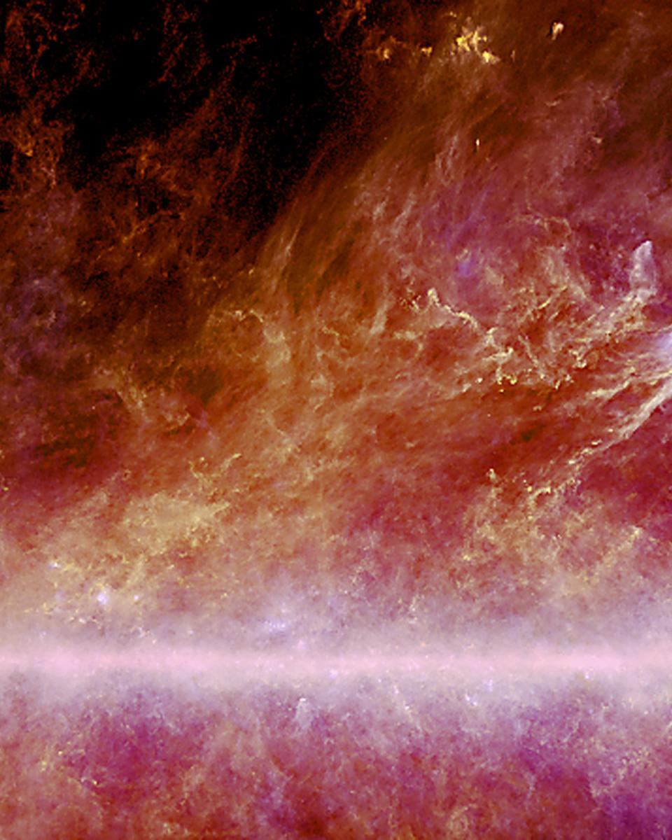 The Nearby Milky Way in Cold Dust