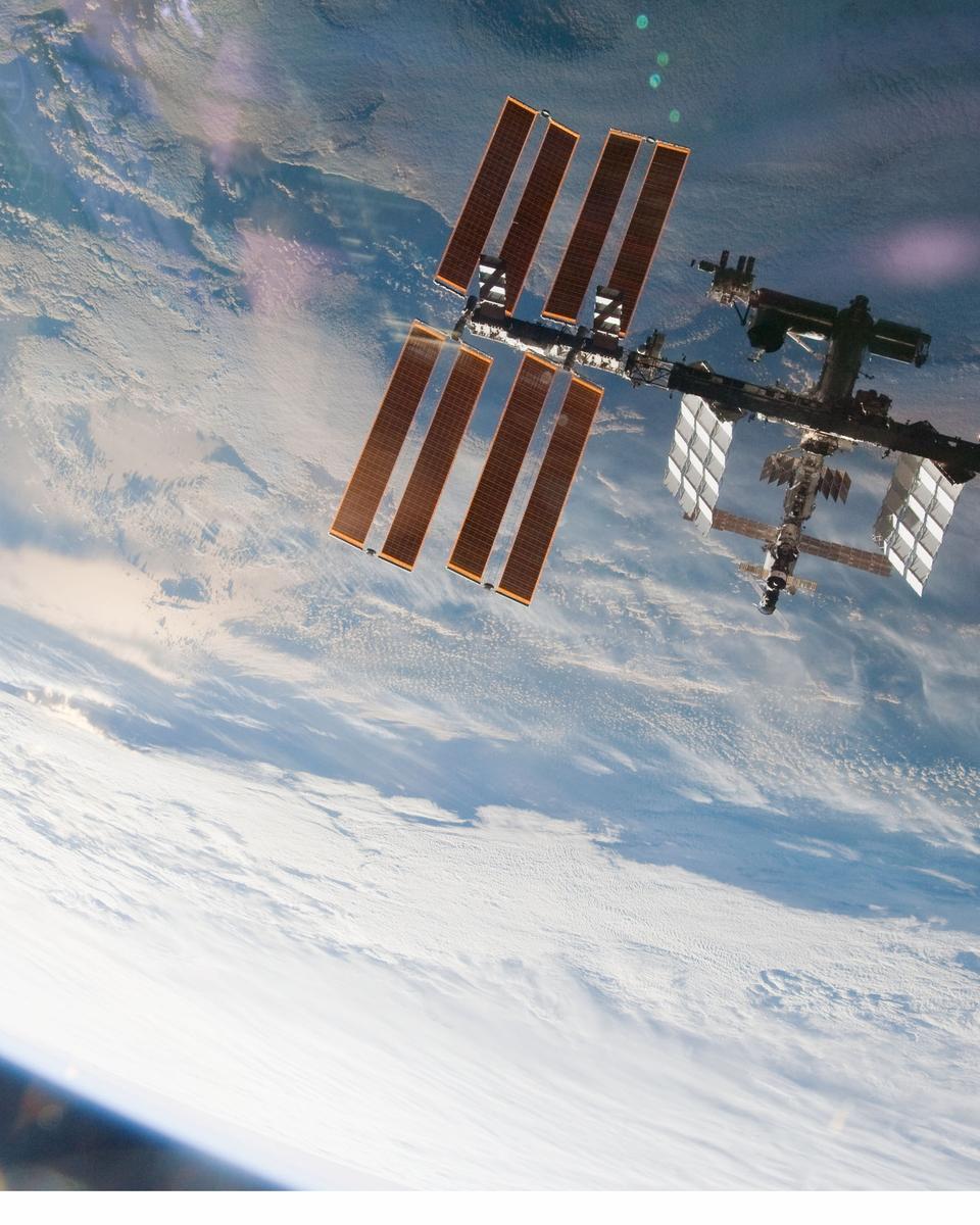 The International Space Station from Above