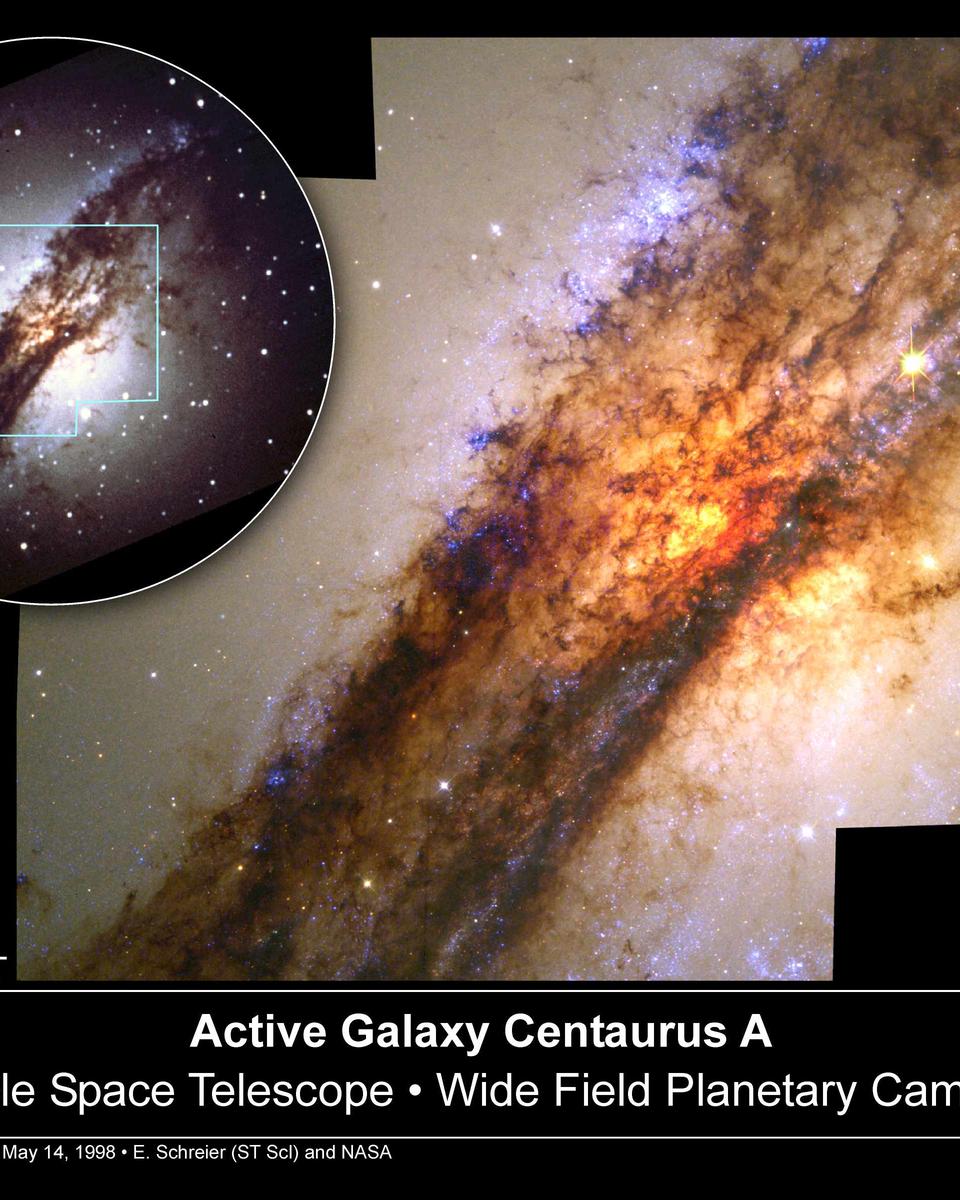 The Center of Centaurus A
