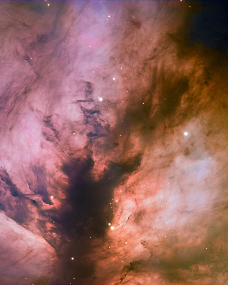 Flame Nebula Close-Up