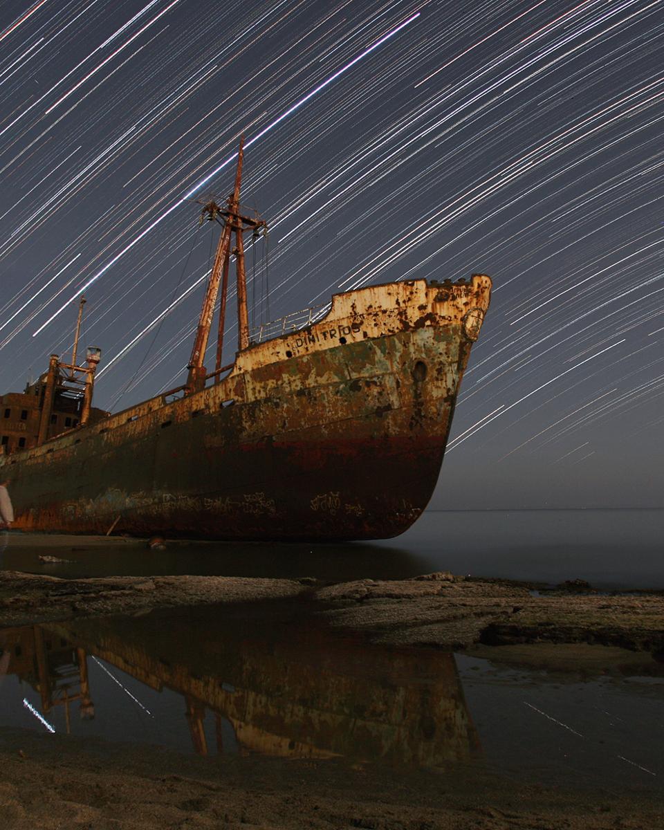 Star Trails and the Captain's Ghost