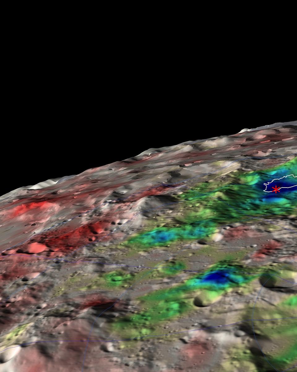 Water Ice Detected Beneath Moon's Surface