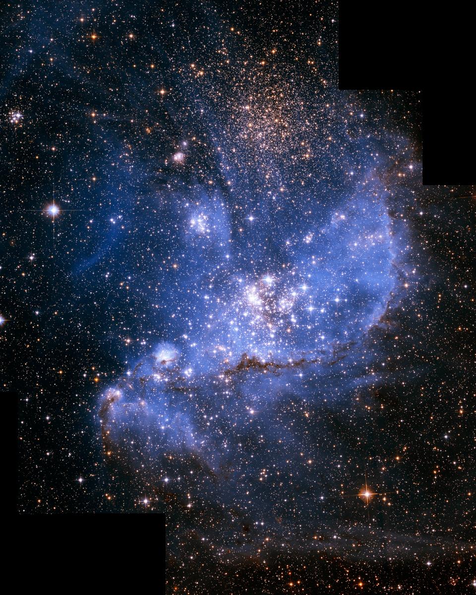 NGC 346 in the Small Magellanic Cloud