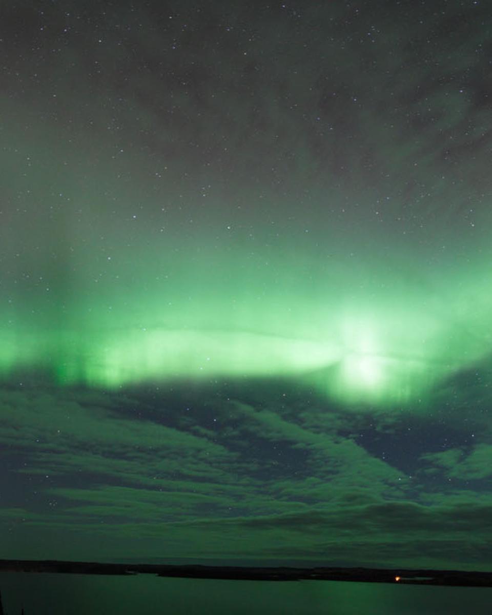 Northern Lights over Prelude Lake