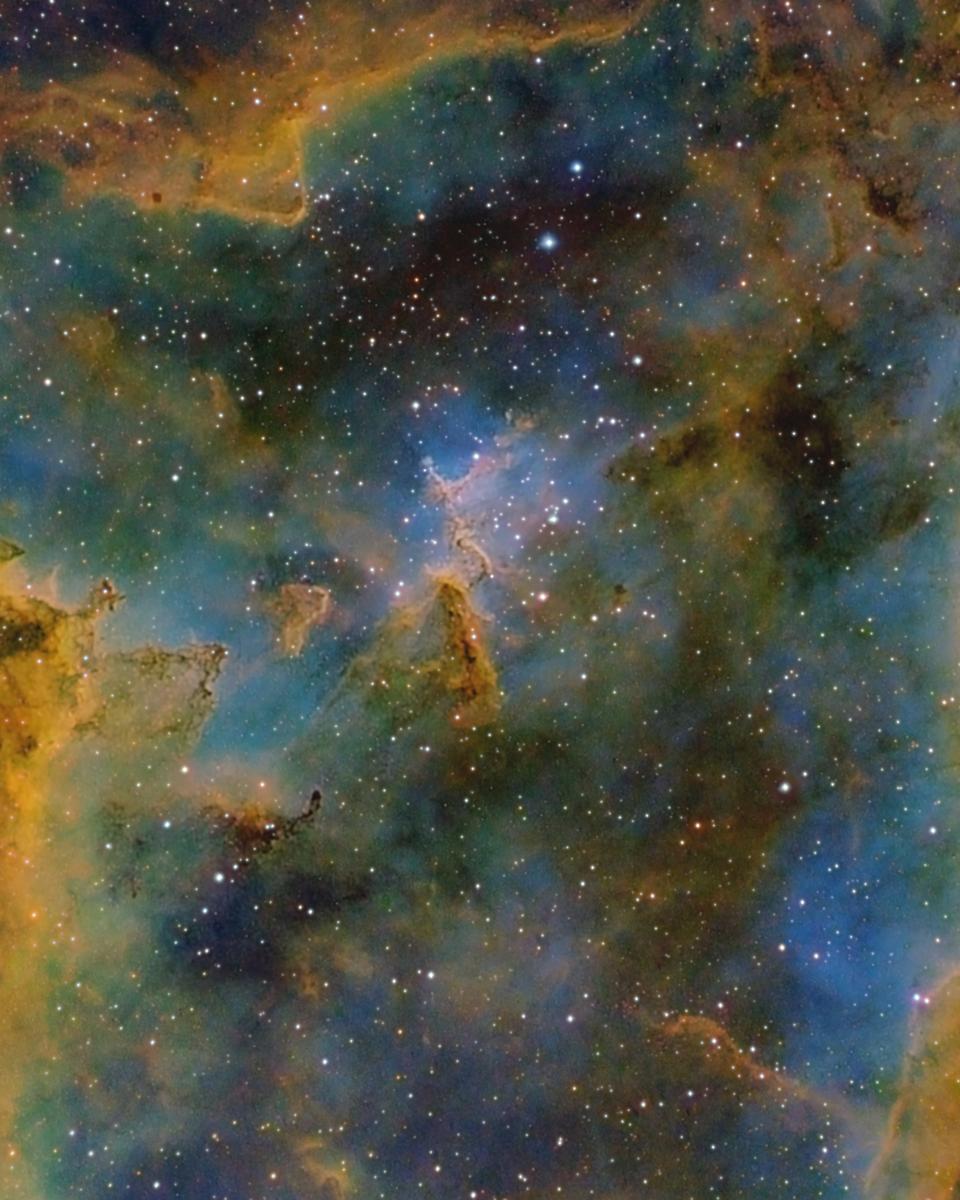 Melotte 15 in the Heart