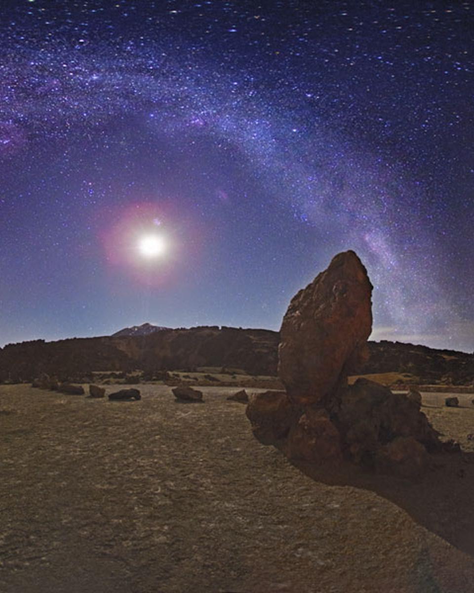 The Milky Way Over Tenerife