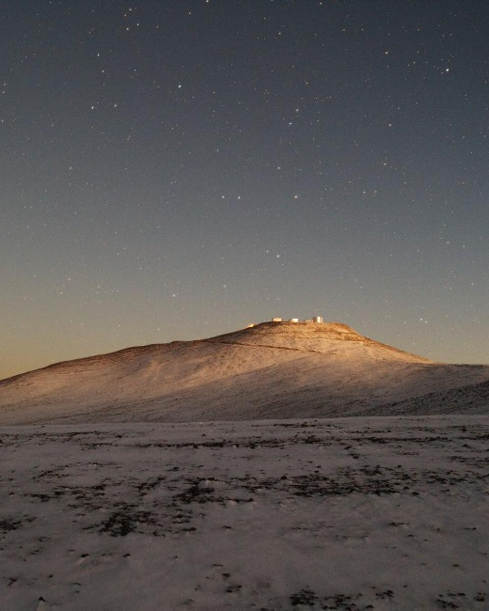 The Snows of Paranal