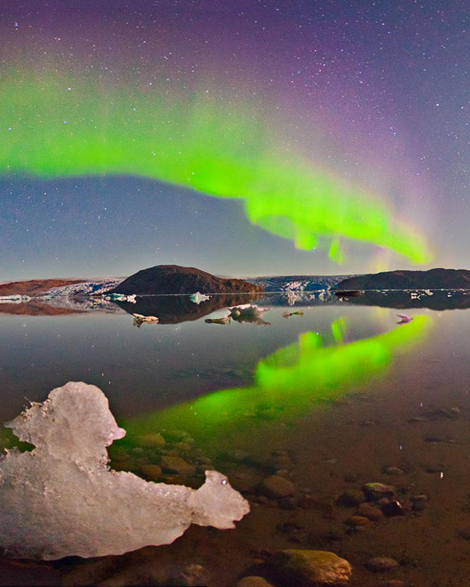 Aurora Over Greenland